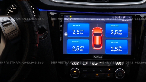 Màn hình DVD Android liền camera 360 Nissan Xtrail 2017 - nay | Fujitech 360 